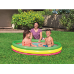 Detský nafukovací bazén troj-farebný 152cm x 30cm 51103